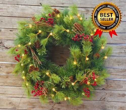 Foresty Pine Wreath (60% Off)